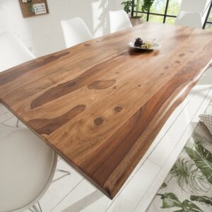 Jídelní stůl Mammut 200cm Sheeshamové dřevo 40mm