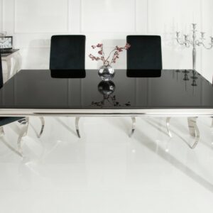 Jídelní stůl Modern Barock 180cm černá
