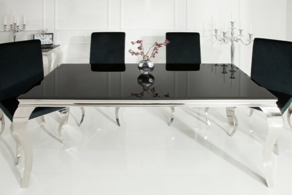 Jídelní stůl Modern Barock 200cm černá