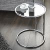 Konferenční stolek Art Deco stříbrná