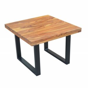 Konferenční stolek Iron Craft 60cm Sheeshamové dřevo 45mm