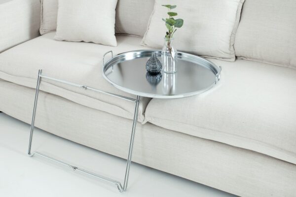 Konferenční stolek Marrakesch stříbrná