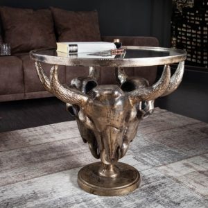 Konferenční stolek Matador 56cm bronzová