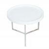 Konferenční stolek Modular 60cm bílá stříbrná