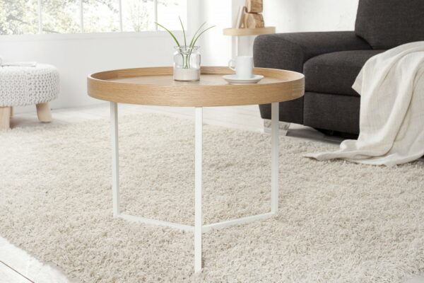 Konferenční stolek Modular 60cm přírodní bílá
