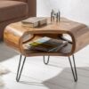 Konferenční stolek Organic Living 60cm Sheeshamové dřevo