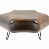 Konferenční stolek Organic Living 70cm Sheeshamové dřevo šedá