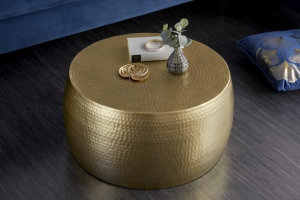 Konferenční stolek Orient II 60cm zlatá