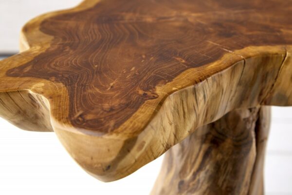 Konferenční stolek Root 40cm Teakové dřevo