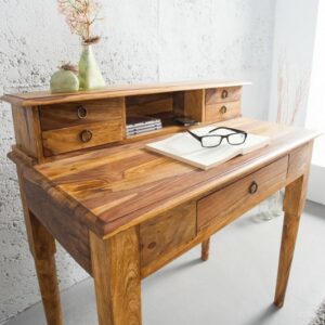 Psací stůl Hemingway 90cm Sheeshamové dřevo