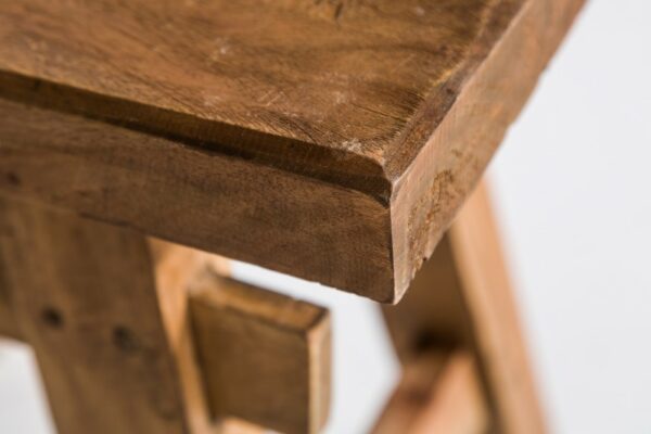 Taburet Hemingway 40cm - Recyklované dřevo