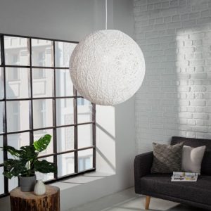 Závěsná lampa Cocooning M bílá 35cm