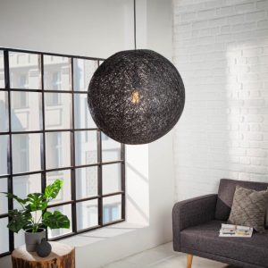 Závěsná lampa Cocooning M černá 35cm