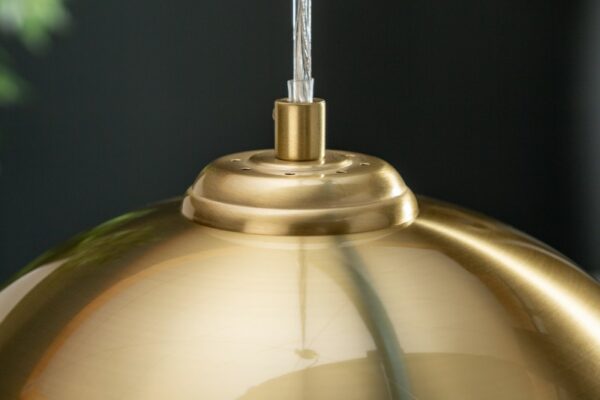 Závěsná lampa Golden Ball 30cm zlatá