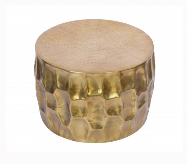 Konferenční stolek Organic Orient 55cm Hlíník zlatá