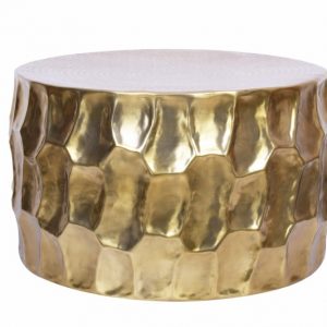 Konferenční stolek Organic Orient Hlíník 70cm zlatá