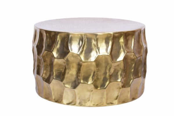Konferenční stolek Organic Orient Hlíník 70cm zlatá