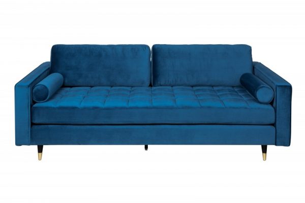 Sofa Cozy Velvet 225cm aquablue Samet