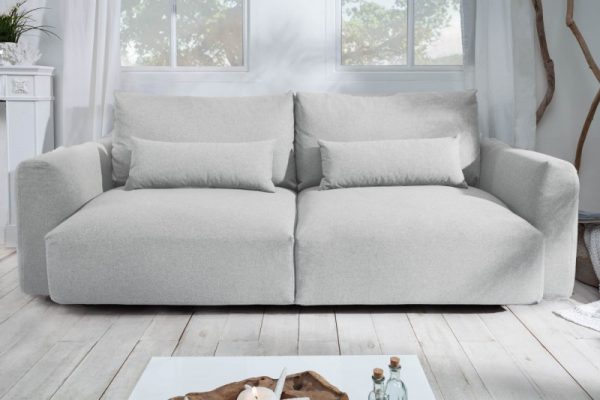 Sofa Hamptons 3er 240cm Struktura materiálu greige