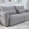 Sofa Hamptons 3er 240cm Struktura materiálu svetlošedá