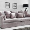 Sofa Heaven 3er taupe Samet