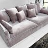 Sofa Heaven 3er taupe Samet