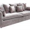 Sofa Heaven 3er taupe Samet