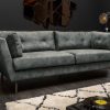 Sofa Marvelous 220cm dunkelzelená Samet