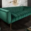 Sofa Noblesse 225cm smaragdzelená