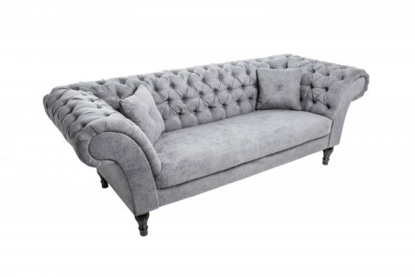 Sofa Paris II 230cm šedá Struktura materiálu