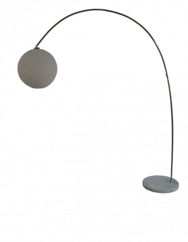 Stojanová lampa Cocooning 185cm bílá