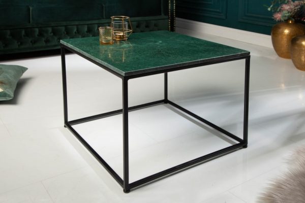 Konferenční stolek Elements 50cm Mramor zelená