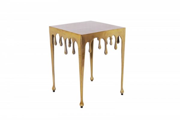 Konferenční stolek Liquid Line S 44cm zlatá