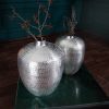 Váza Oriental set 2ks stříbrná