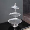 Etagere Orient 3er 50cm Hlíník stříbrná