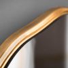 Nástěnné zrcadlo Elegancia 100cm oval zlatá