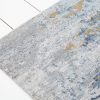 Teppich Abstrakt 350x240cm šedá blau