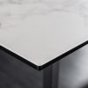 Jídelní stůl Symbiose 200cm Keramika bílá Mramor-Optik