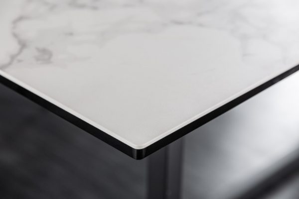 Jídelní stůl Symbiose 200cm Keramika bílá Mramor-Optik