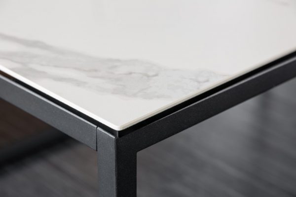 Konferenční stolek Symbiose 100cm Mramor-Optik Keramika