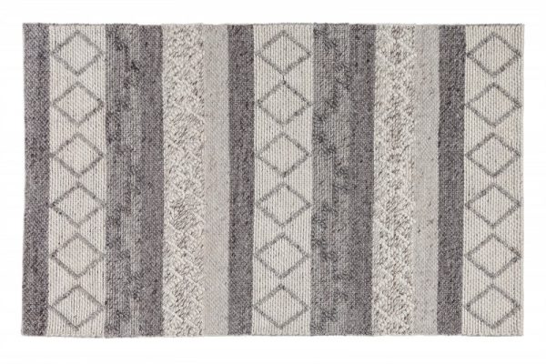 Teppich Yarn 240x160 cm šedá