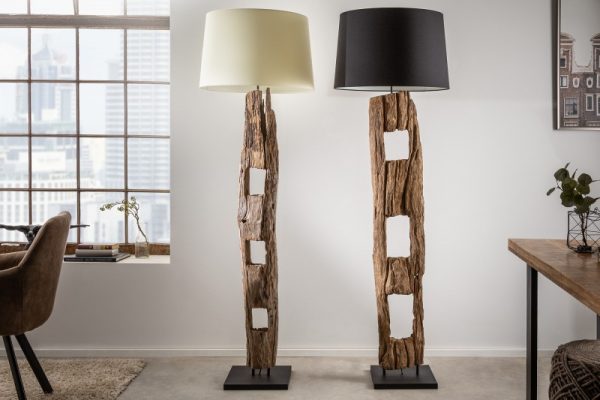 Stojanová lampa Barracuda 177 cm bílá