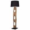 Stojanová lampa Barracuda 177 cm černá