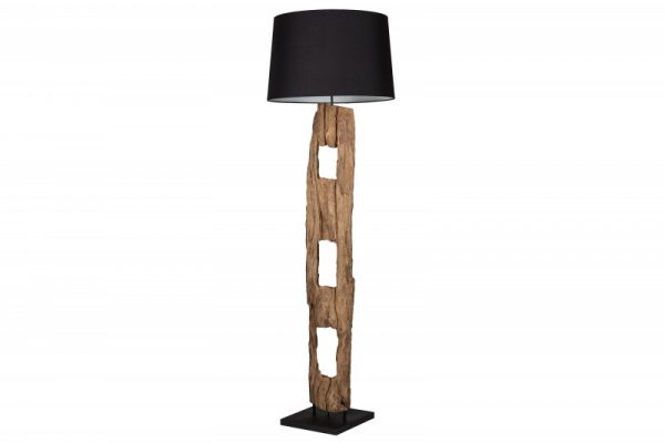 Stojanová lampa Barracuda 177 cm černá