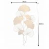 Nástěnná dekorace Ginkgo 110cm zlatá