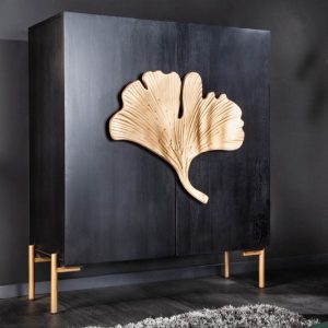 Komoda Ginkgo 3D Blattform 100cm Mango