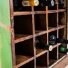 Boots-/Regál na víno Borneo 190cm Recyklované dřevo