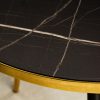 Konferenční stolek Paris 60cm antracit Mramoroptik