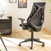 Kancelářská stolička Alien 102-110cm černá