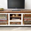 TV Board Jakarta 150cm white wash Mango